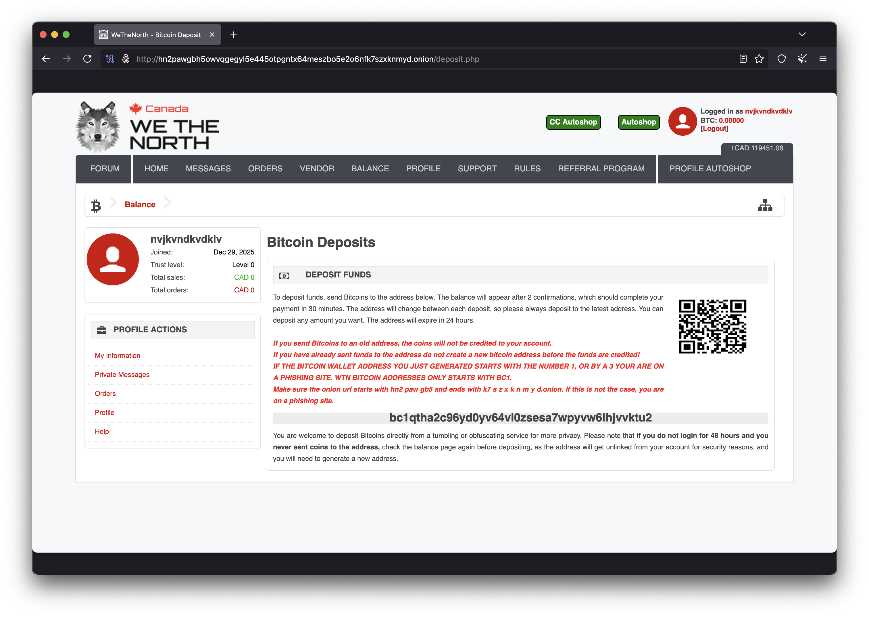 We The North Wallet - WeTheNorth Bitcoin Monero
